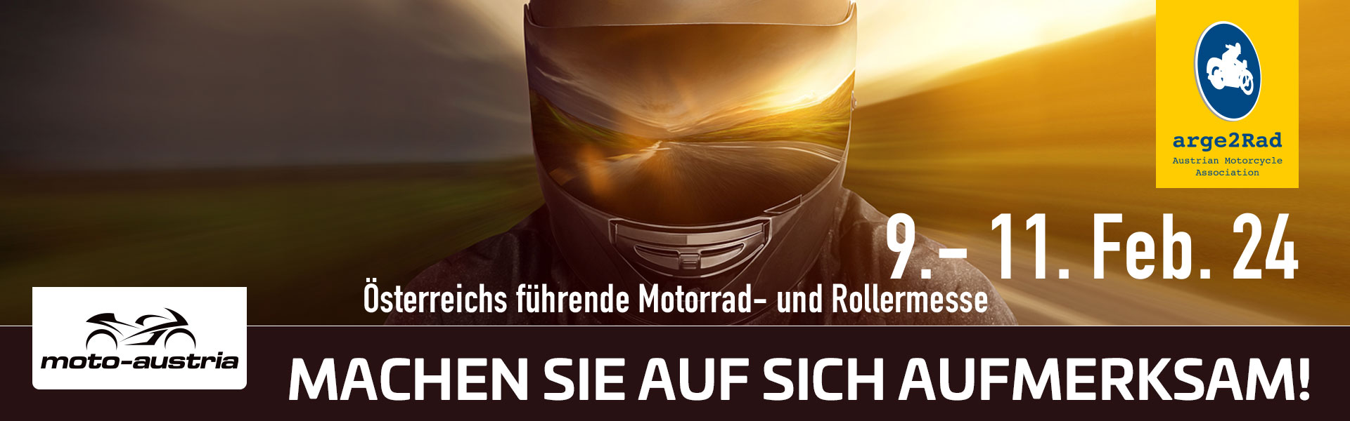 9. – 11. Februar 2024 moto-austria in Wels